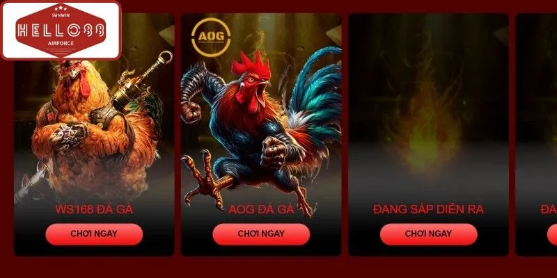 Các hình thức đá gà phổ biến tại nhà cái